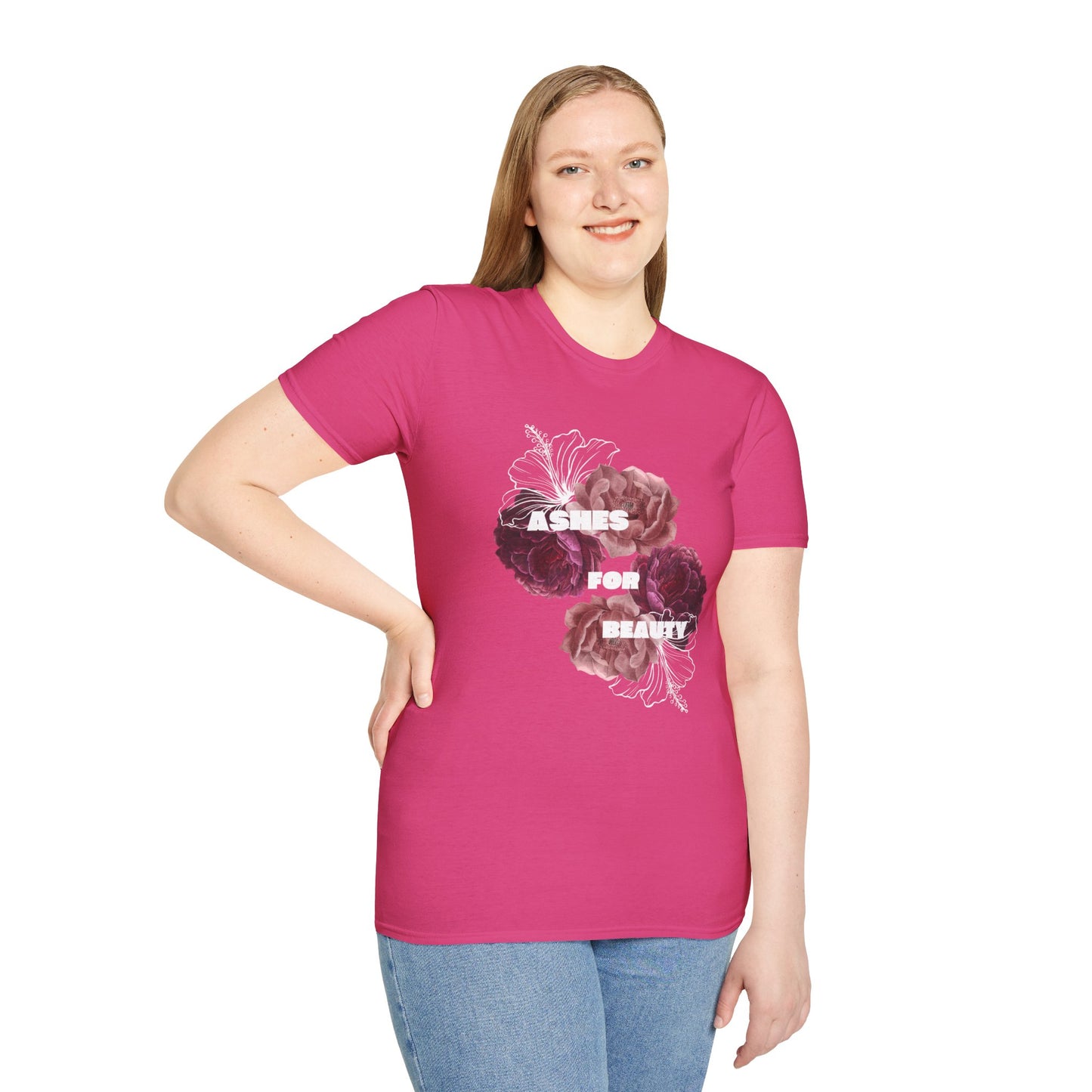Unisex Softstyle T-Shirt - Ashes for beauty