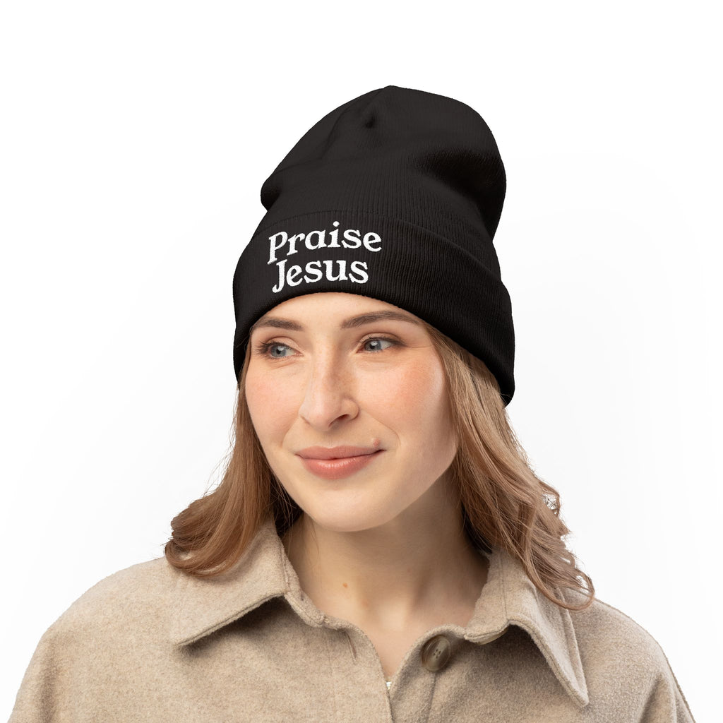 Beanie Cap - Praise Jesus