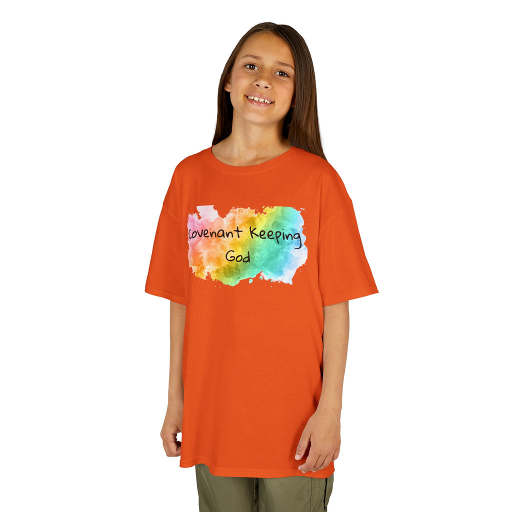 Kids Heavy Cotton™ Tee - Covenant keeping God