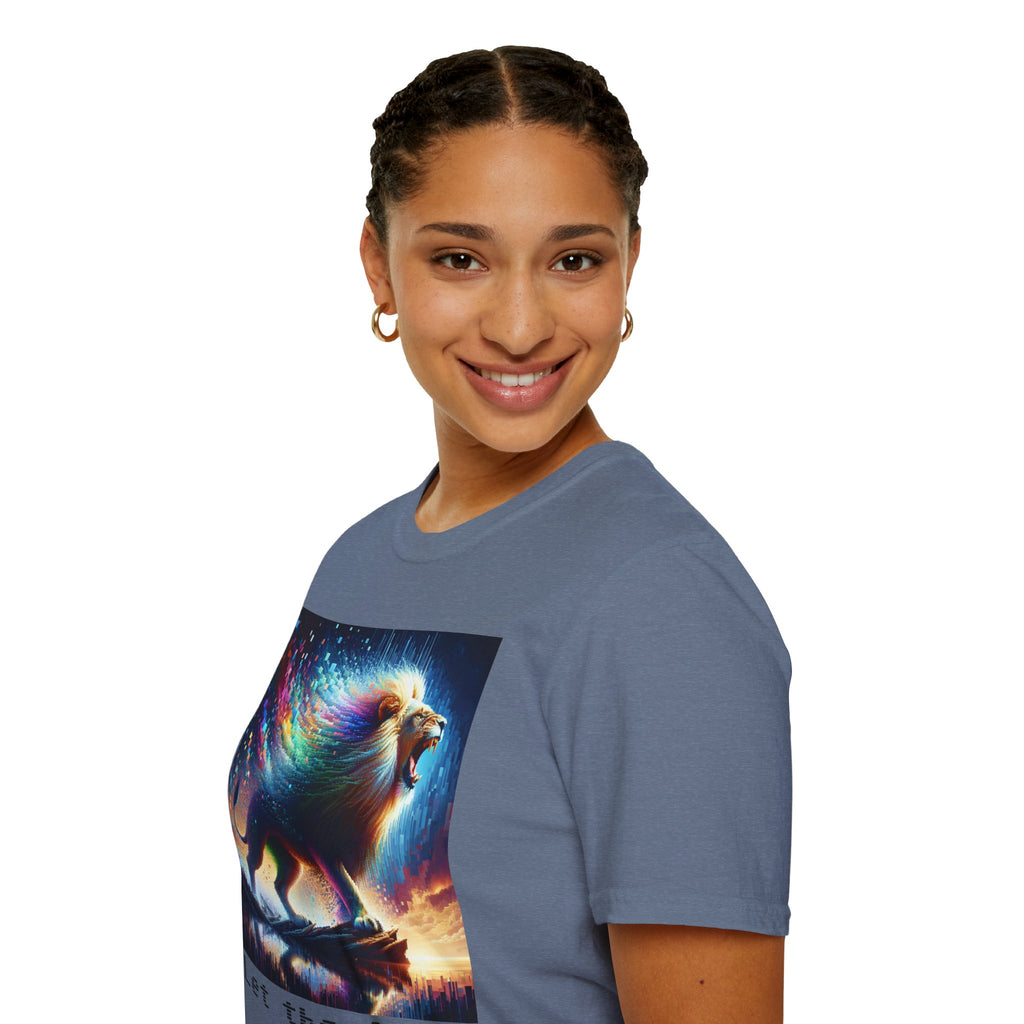 Unisex Softstyle T-Shirt - Lion roar