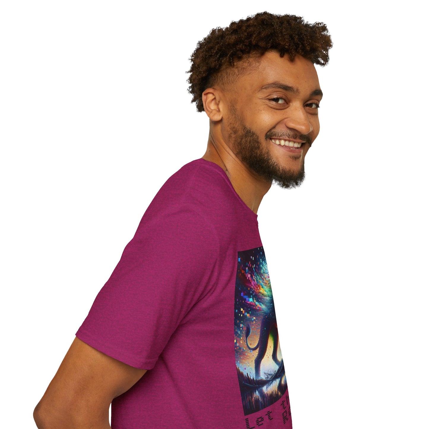 Unisex Softstyle T-Shirt - Lion roar