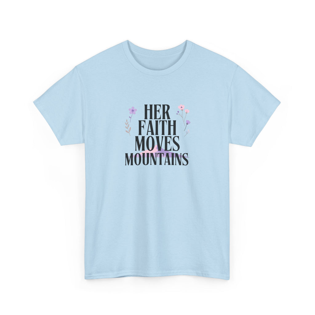 Her Faith Moves Mountains