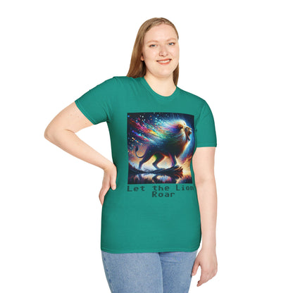 Unisex Softstyle T-Shirt - Lion roar