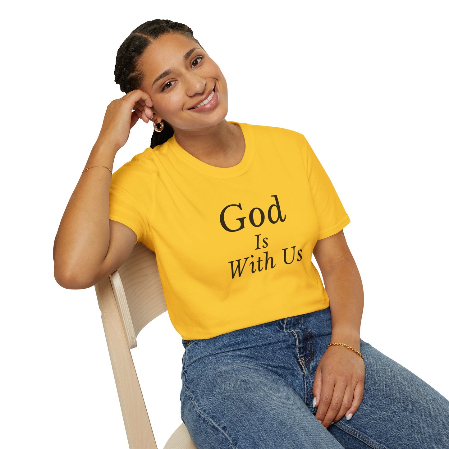 Unisex Softstyle T-Shirt - God is with us