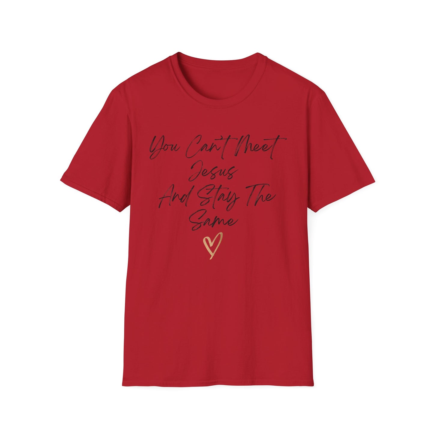 Unisex Softstyle T-Shirt - Meet Jesus