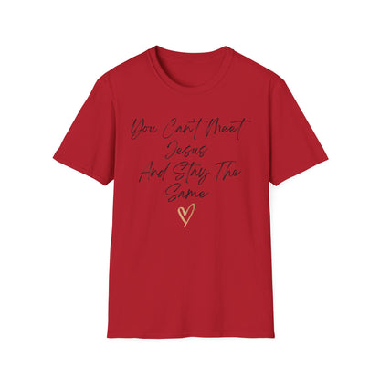 Unisex Softstyle T-Shirt - Meet Jesus