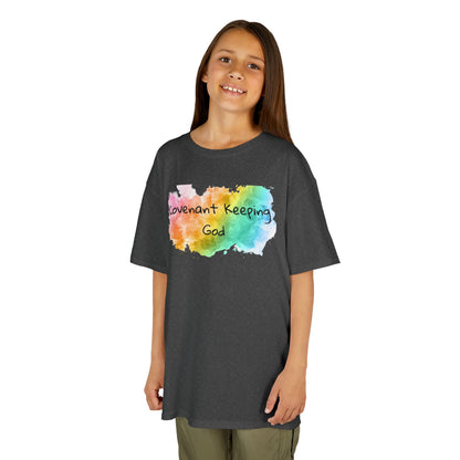 Kids Heavy Cotton™ Tee - Covenant keeping God