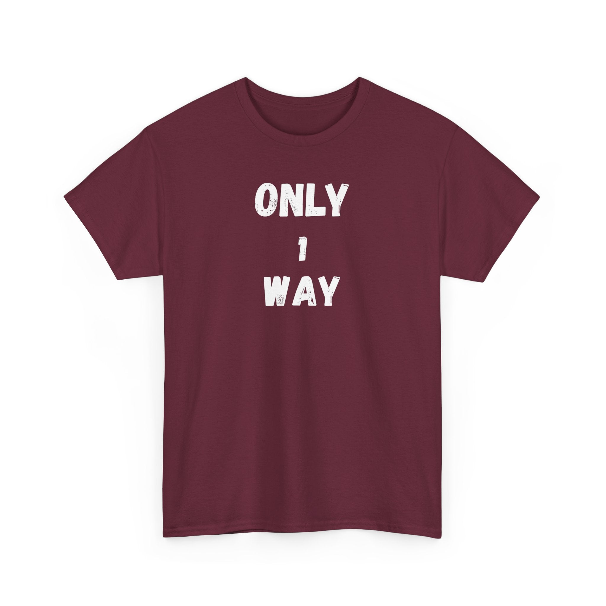 Only 1 way