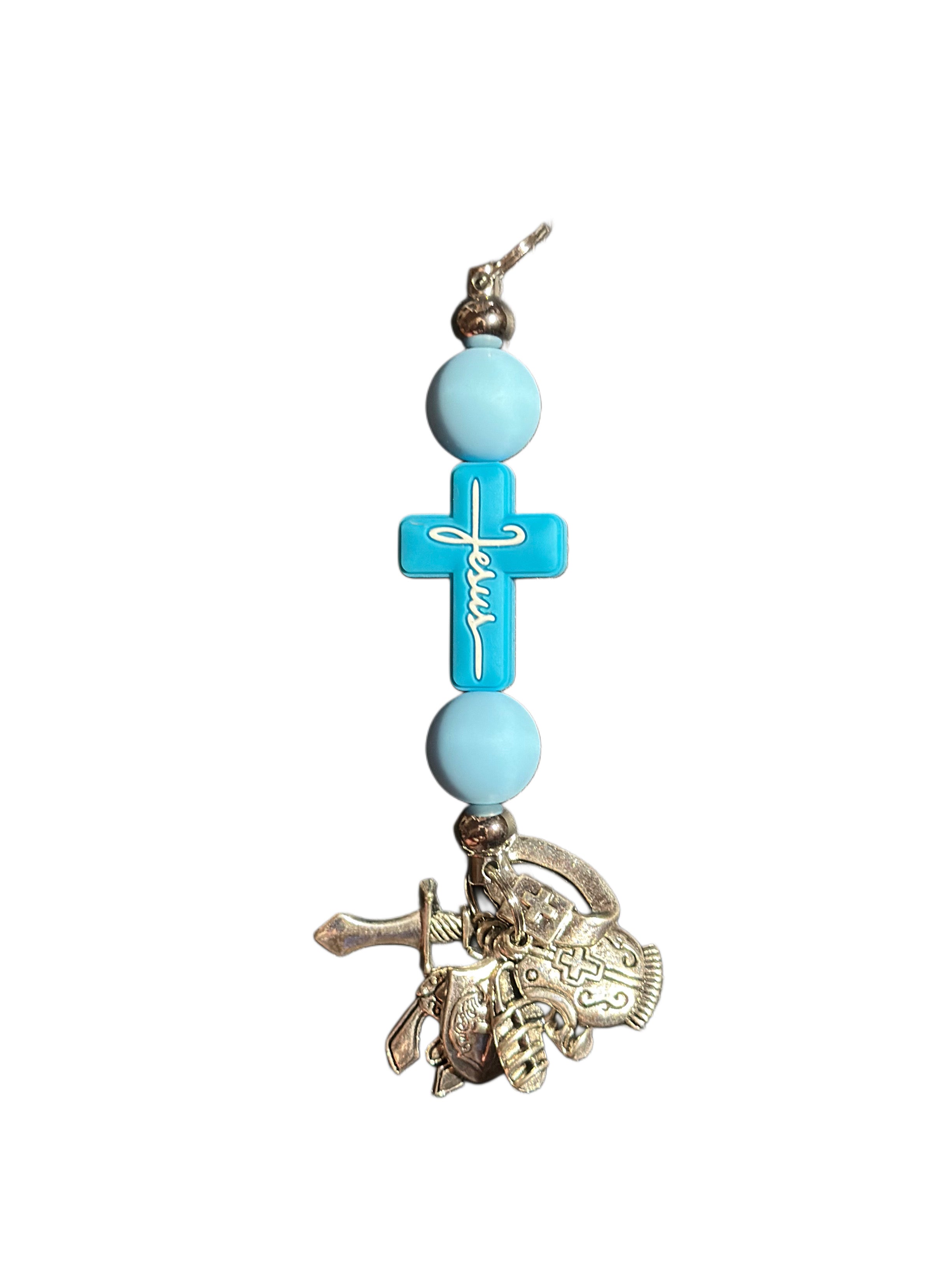 Full Armor of God Keychain